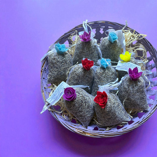 Vrećica sa suhim cvijetom lavande