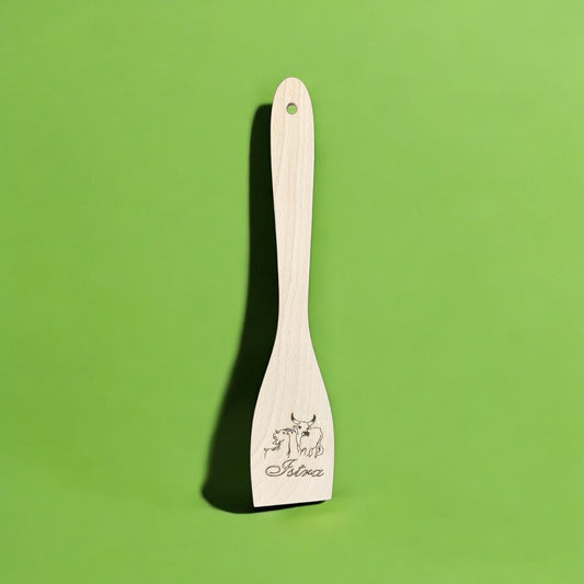 Kuhača - drvena ravna